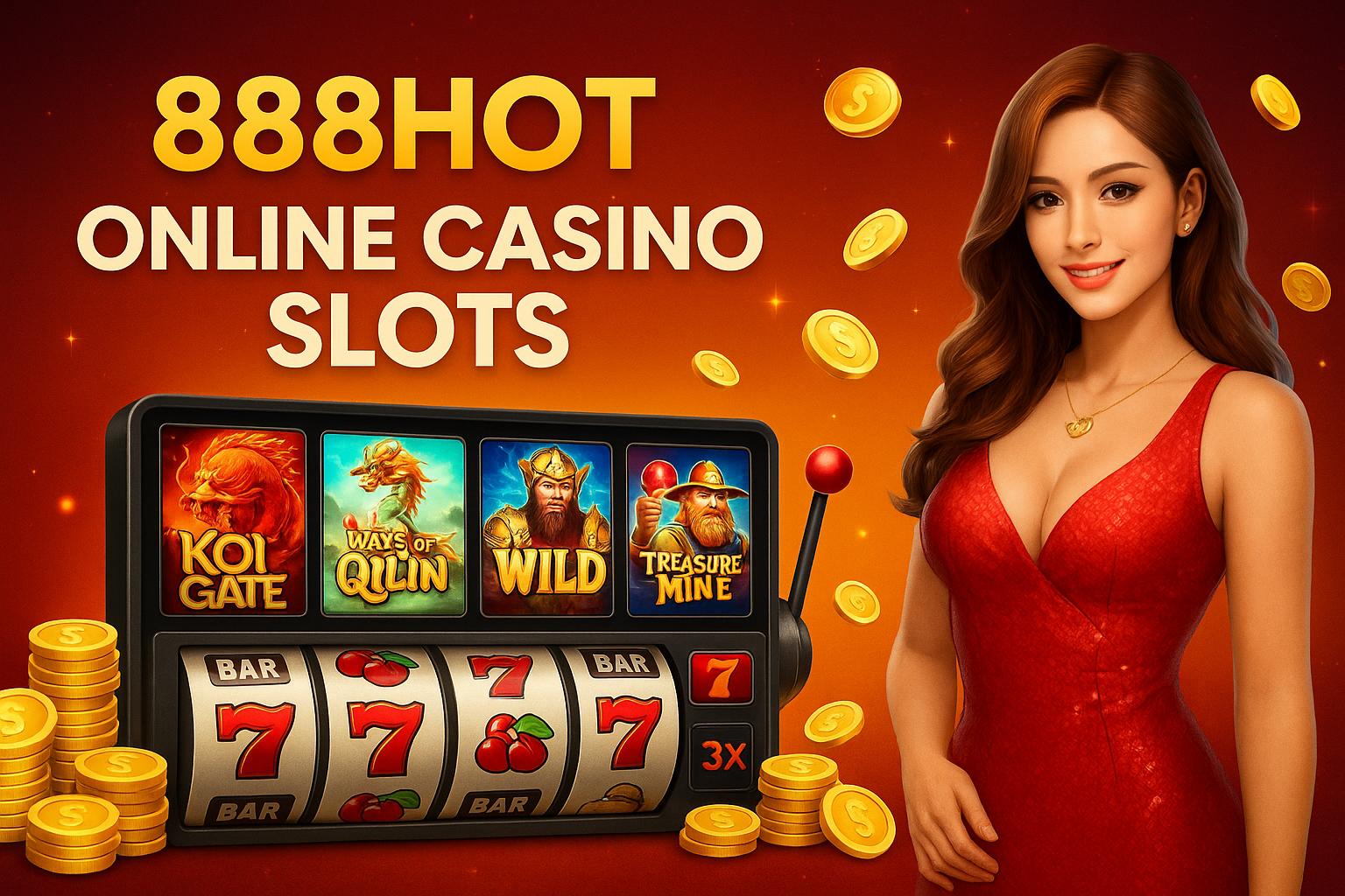 Jogos de Slot no Casino Online 888HOT
