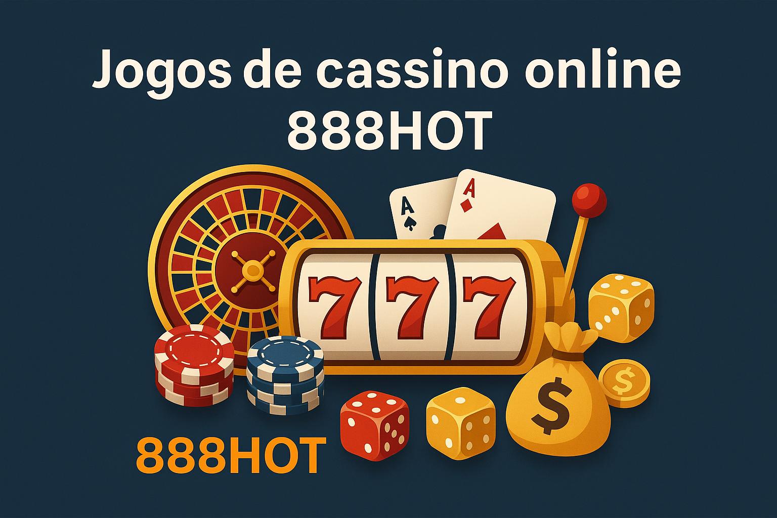 Jogos de cassino online 888HOT