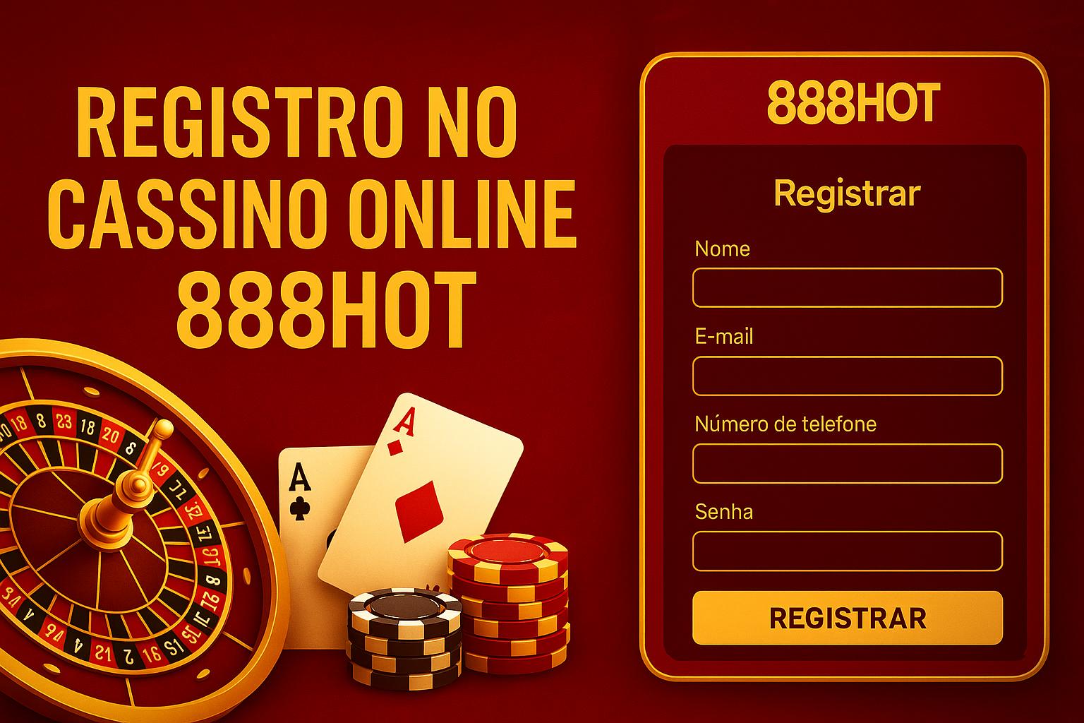 Não Perca tempo, o rRgistro na site 888HOT